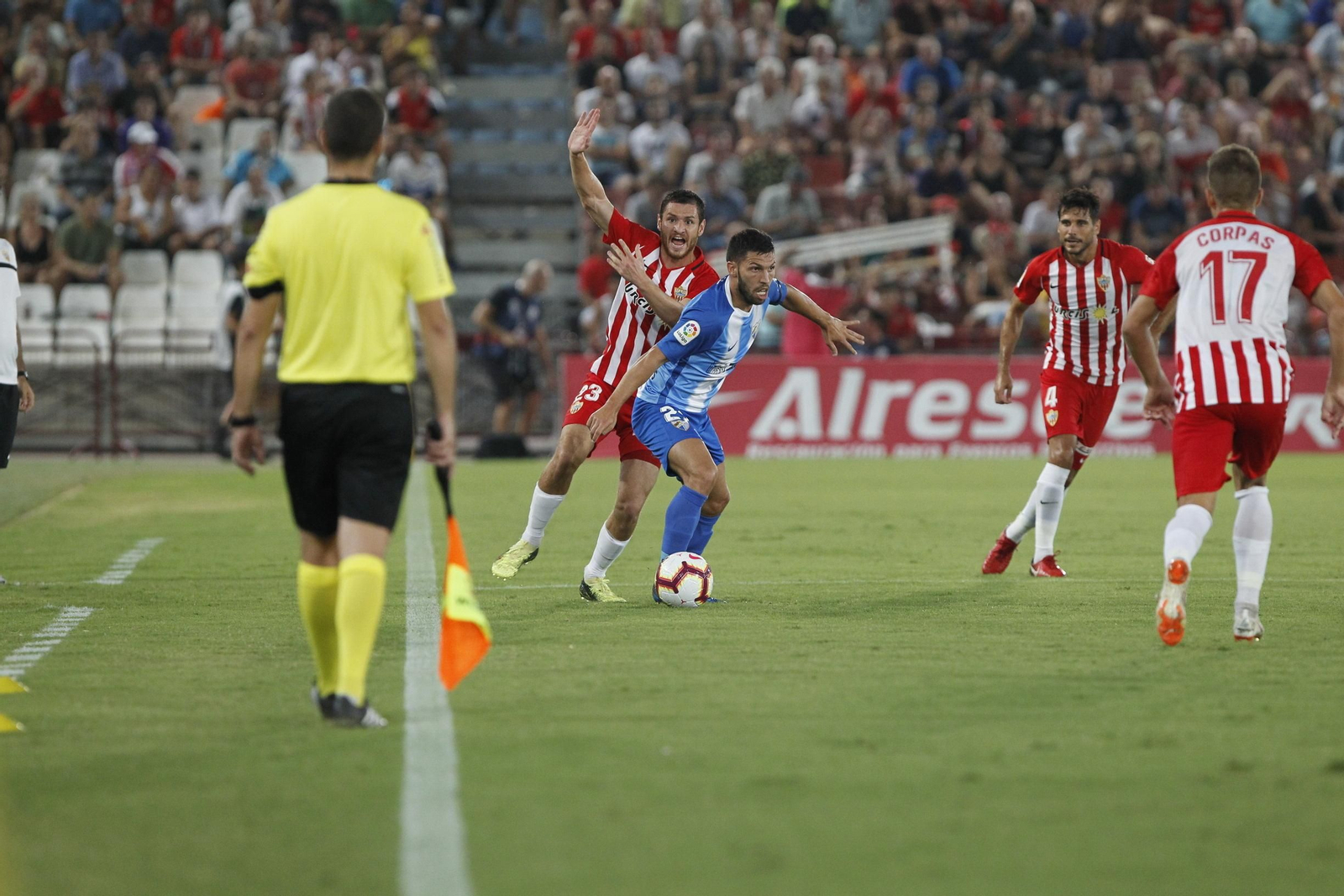 Las imágenes del Almería-Málaga