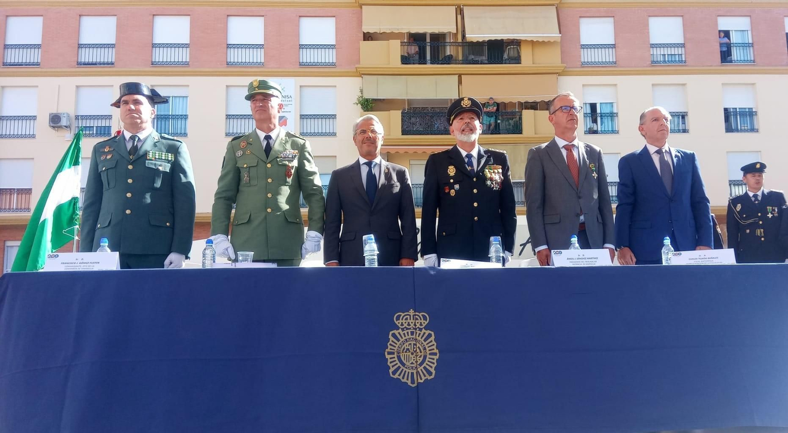 El acto de conmemoración del Día de los Ángeles Custodios.
