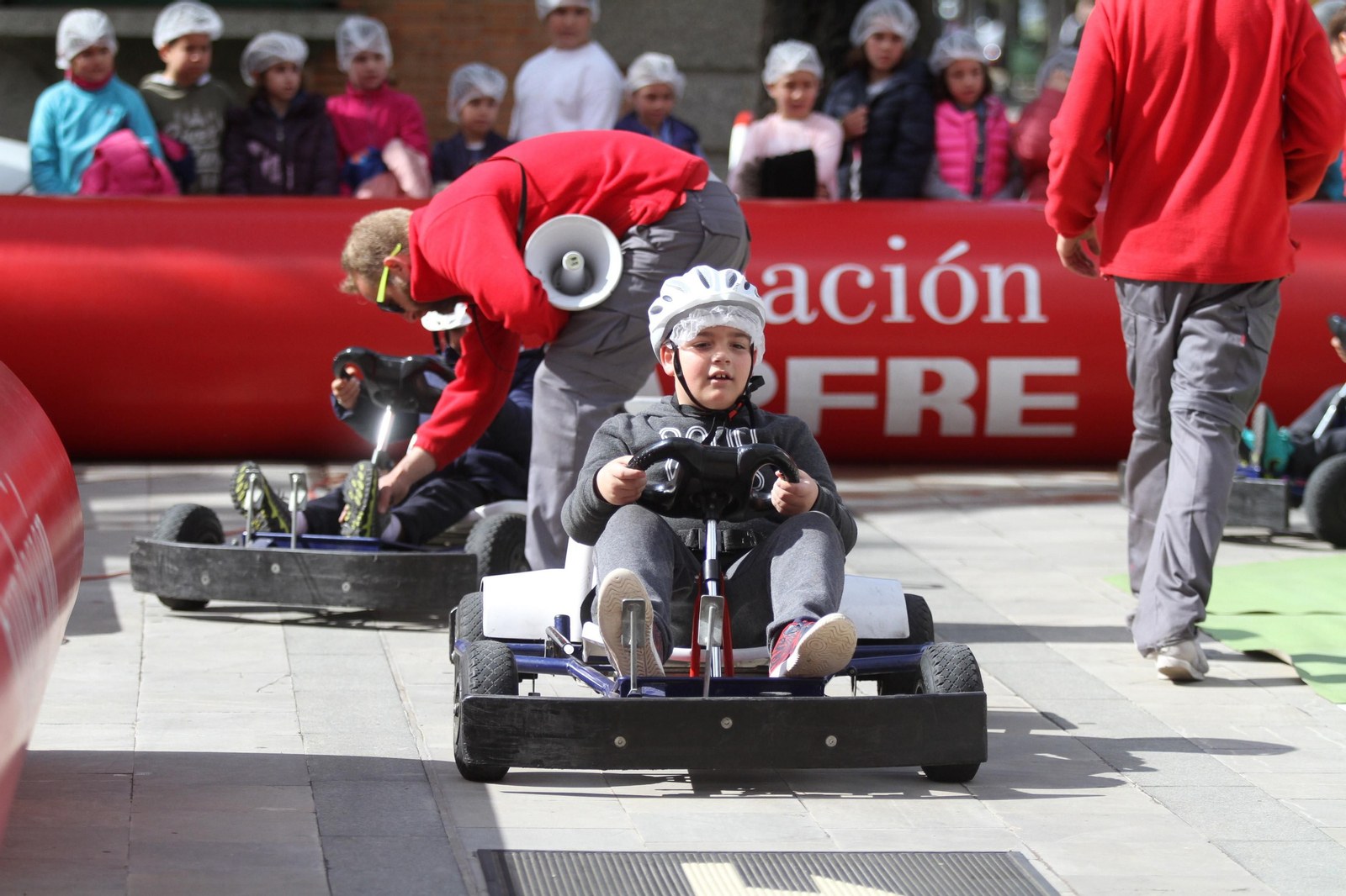 Presentación de la caravana de educación vial de Mapfre