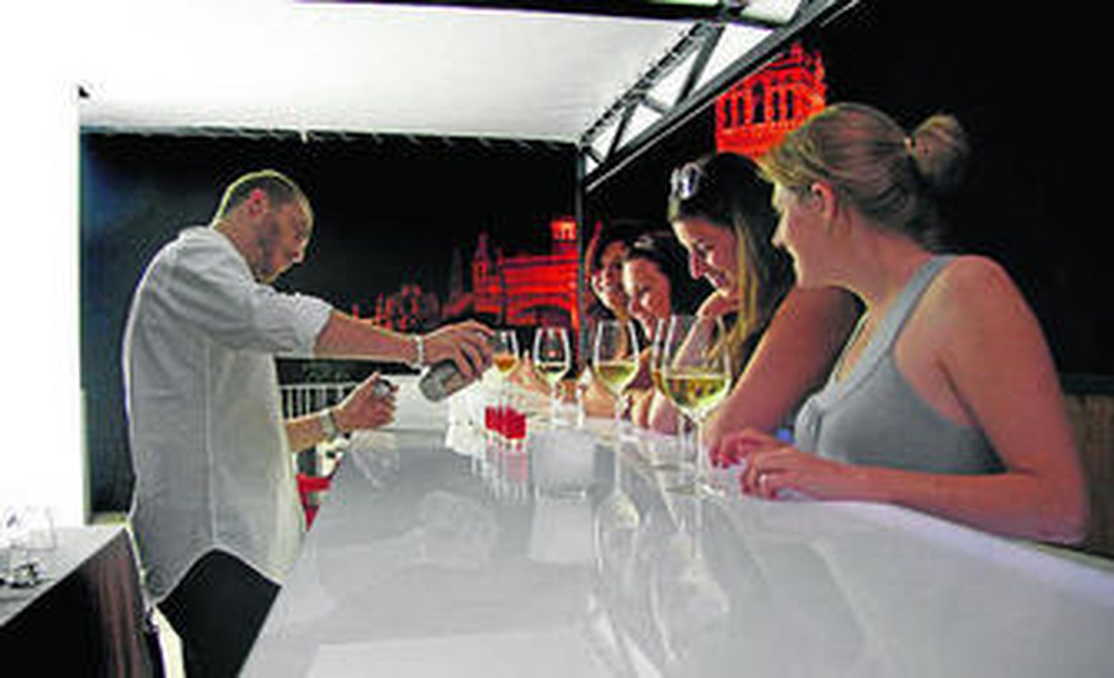 La terraza del Hotel Fontecruz acoge esta cita tan especial.