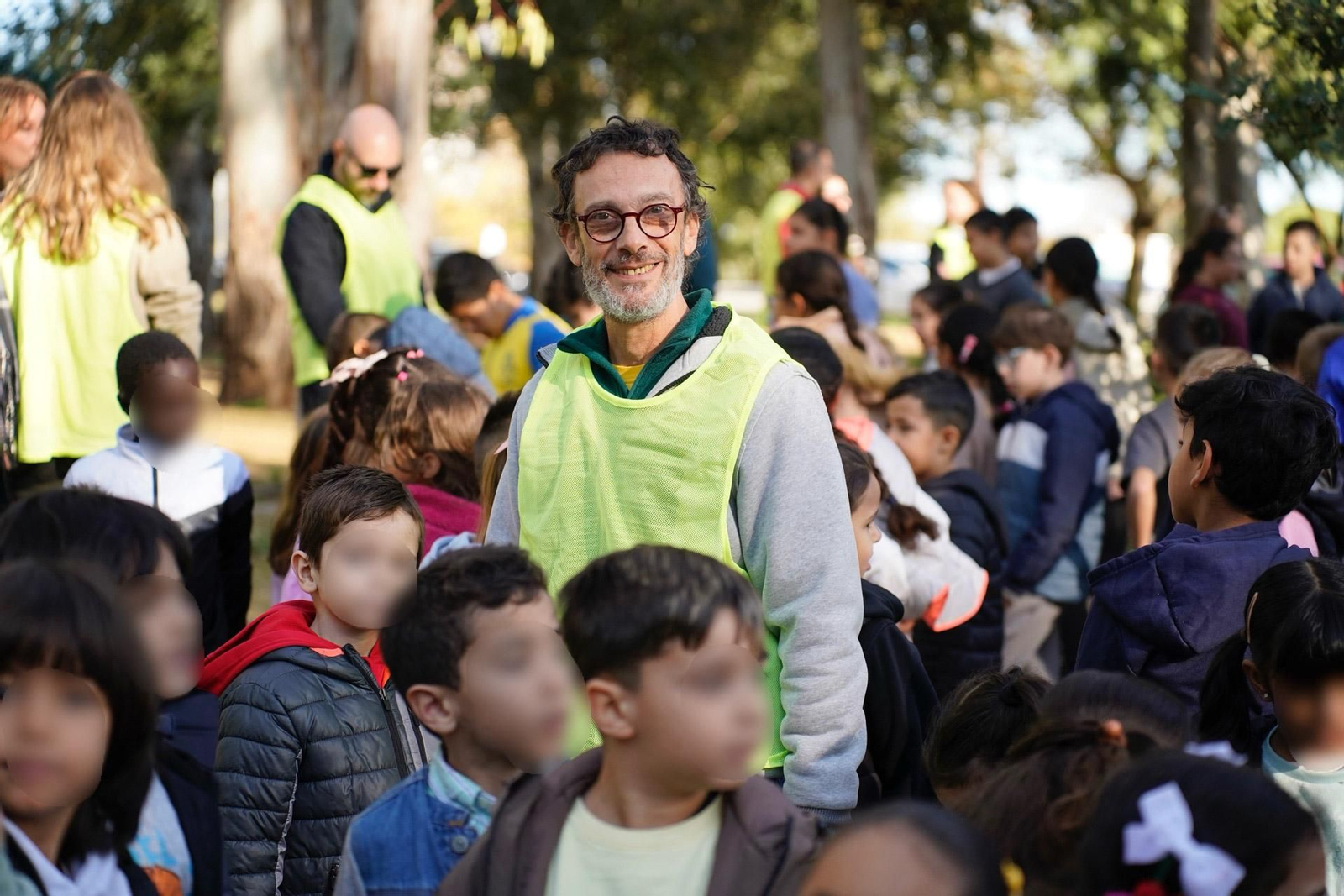 Las fotos del simulacro de maremoto en el colegio Virgen del Mar en Algeciras