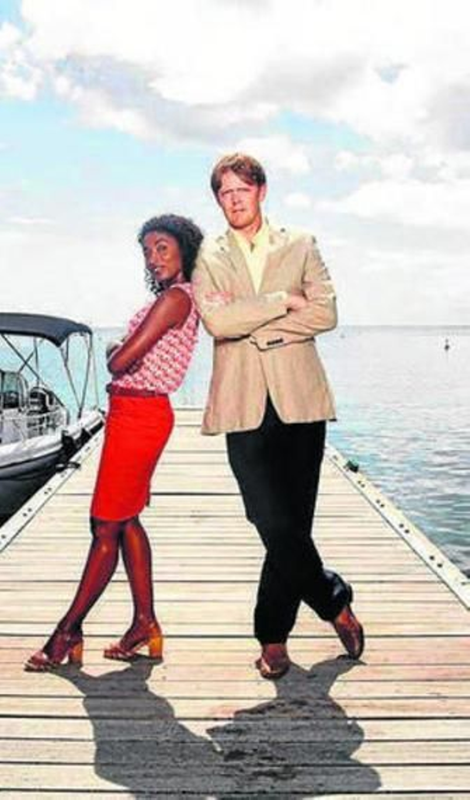 Kris Marshall como el detective Humphey Goodman en Saint Marie.