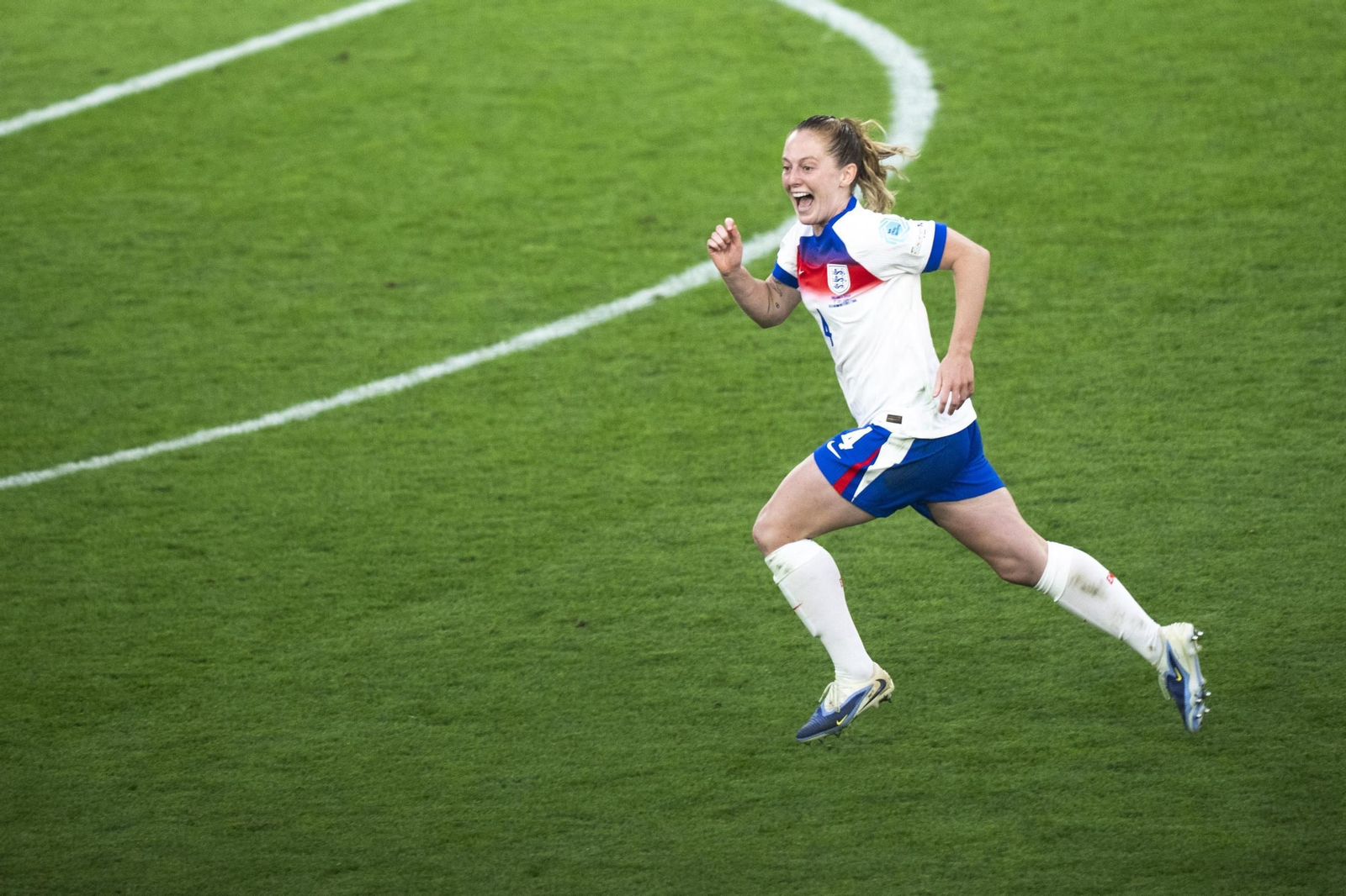 Las mejores imágenes de la final España - Inglaterra de la Eurocopa femenina