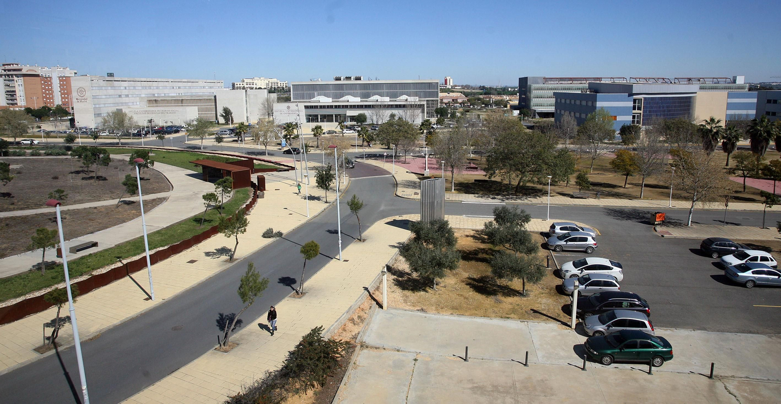 Vista parcial del Campus del Carmen.