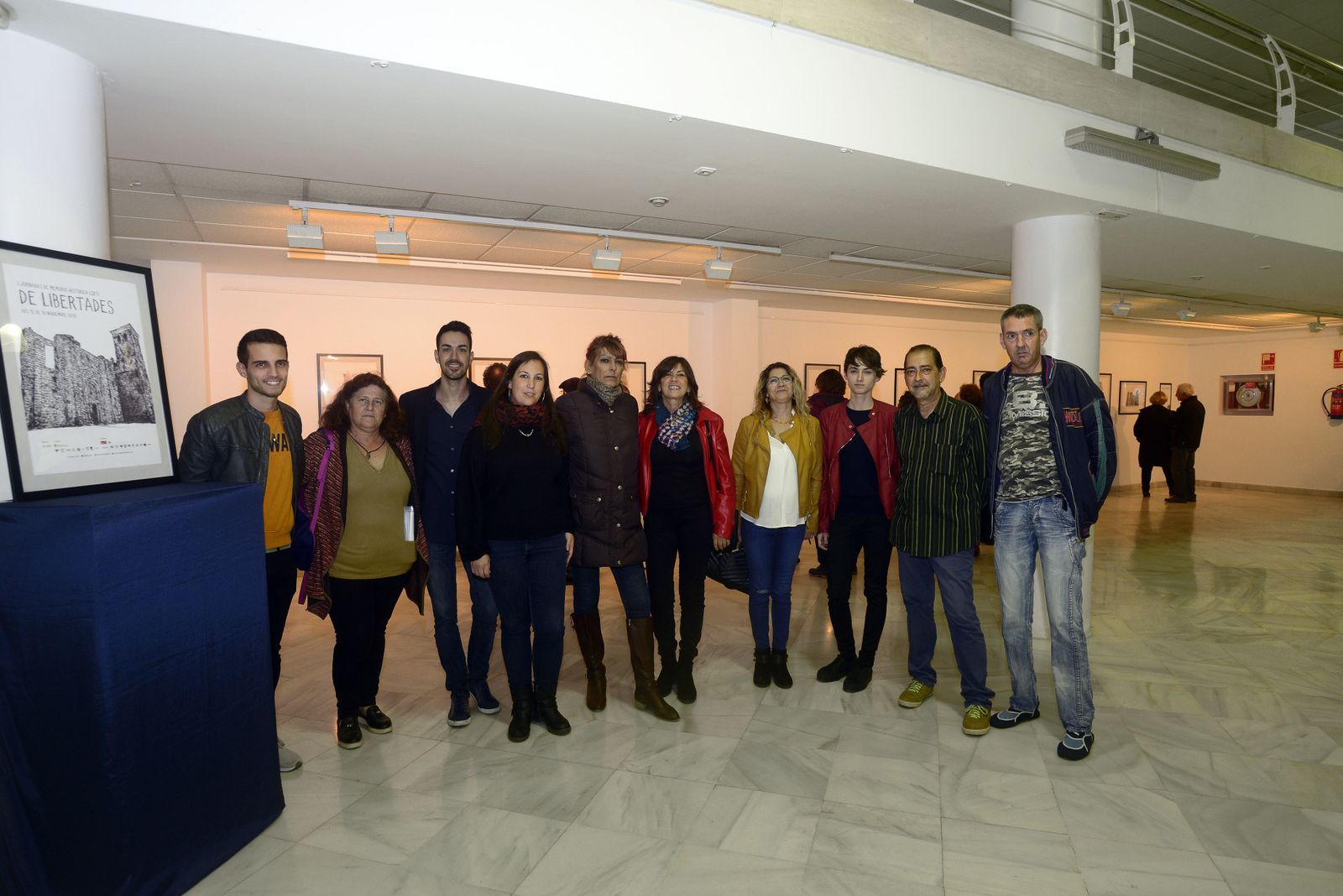 Al evento acudieron distintos representantes políticos, como María Eugenia Lara (concejala de Cultura) y Matilde Roselló (Concejala de Igualdad, Participación Ciudadana y Memoria Histórica)