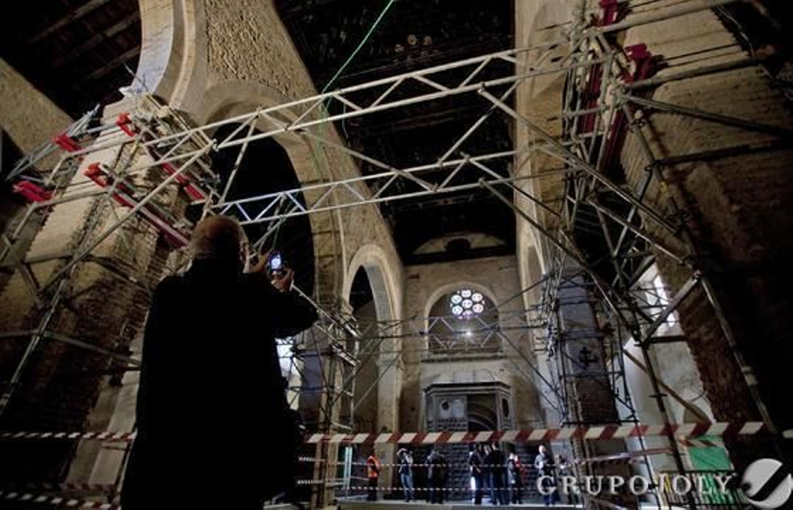 Estado de las obras de rehabilitación de la iglesia de Santa Catalina (01-02-2013)

Foto: Antonio Pizarro