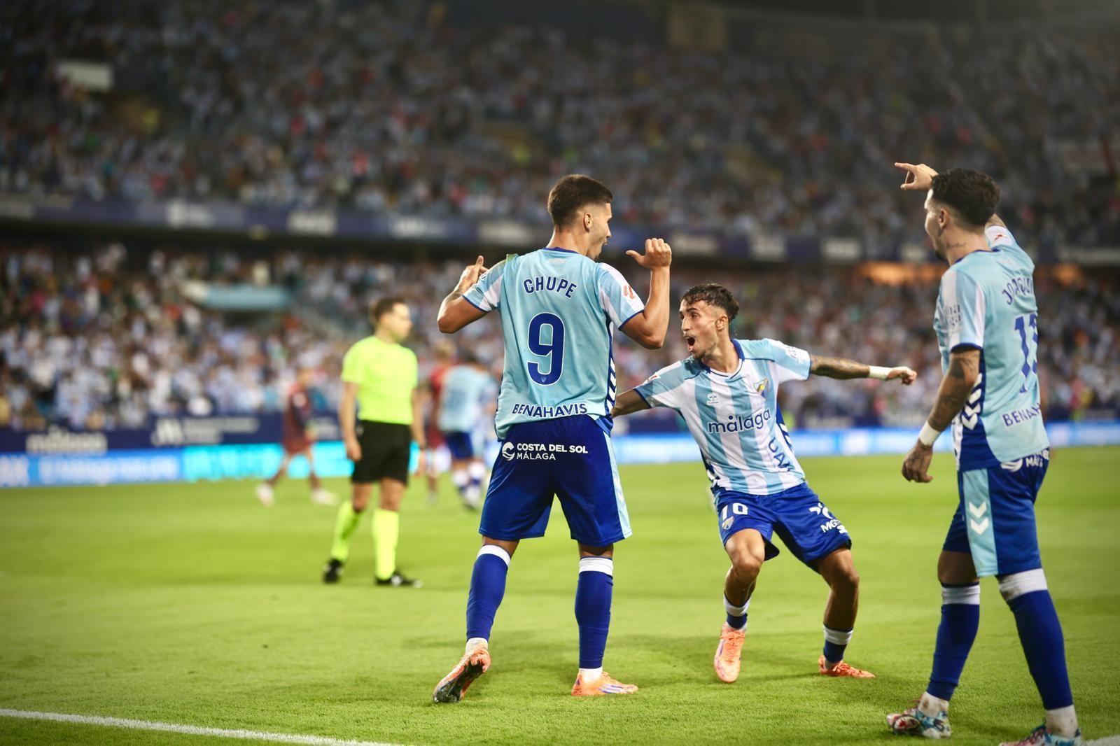 Las fotos del Málaga CF-Deportivo