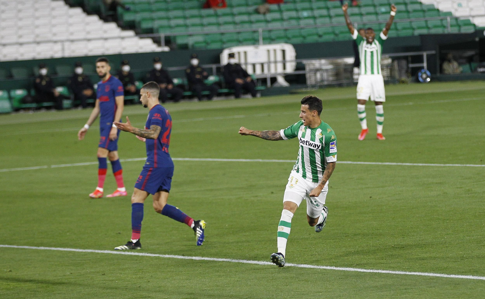 Las imágenes del Betis-Atlético de Madrid