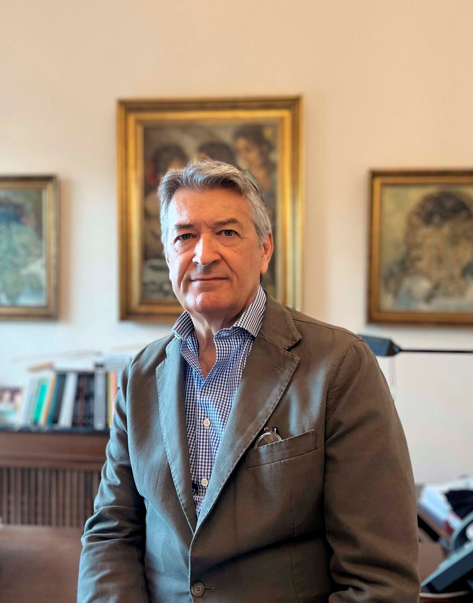 El presidente del Consejo Regulador, César Saldaña.