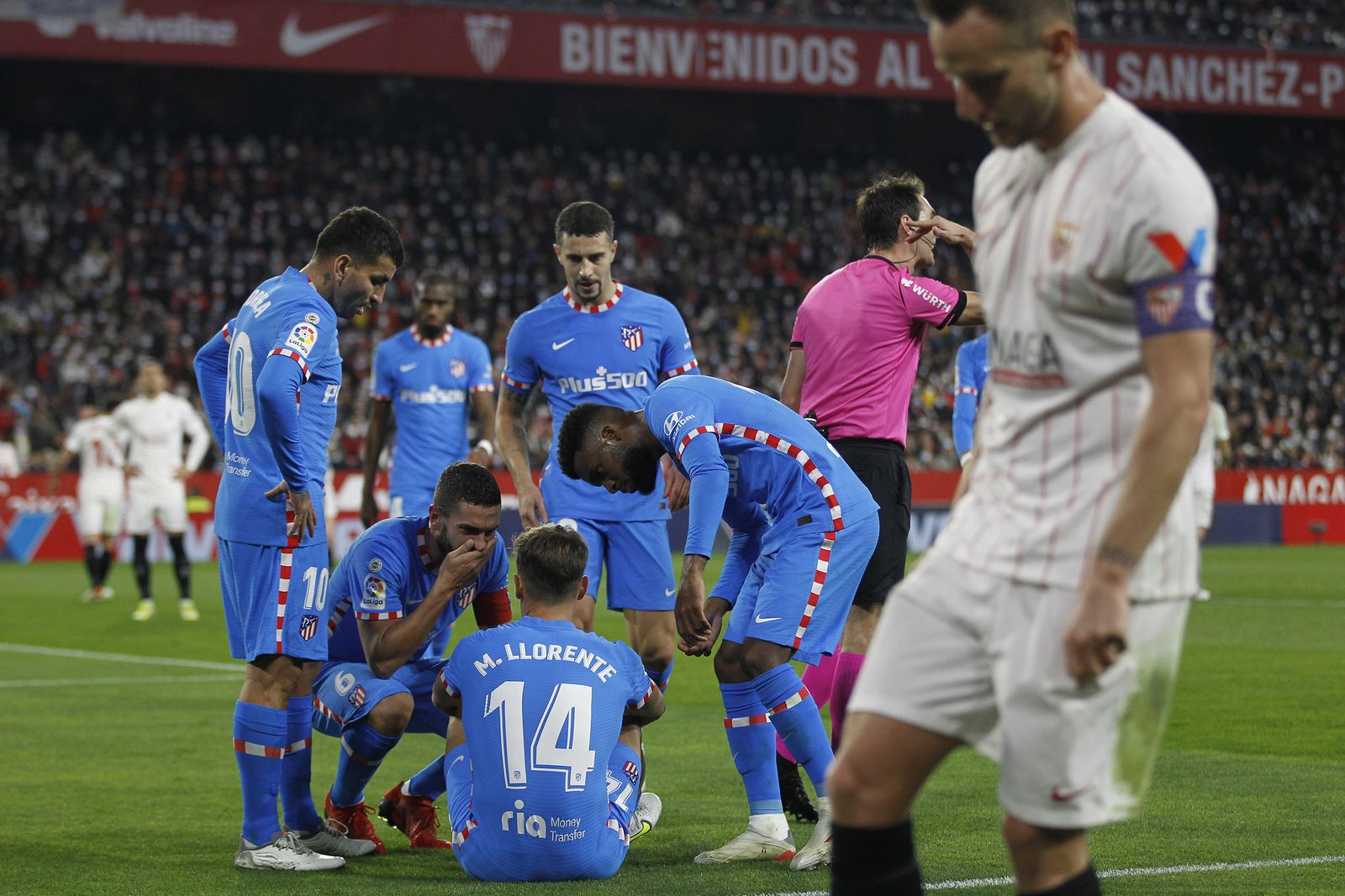Las imágenes del Sevilla fc-Atlético de Madrid