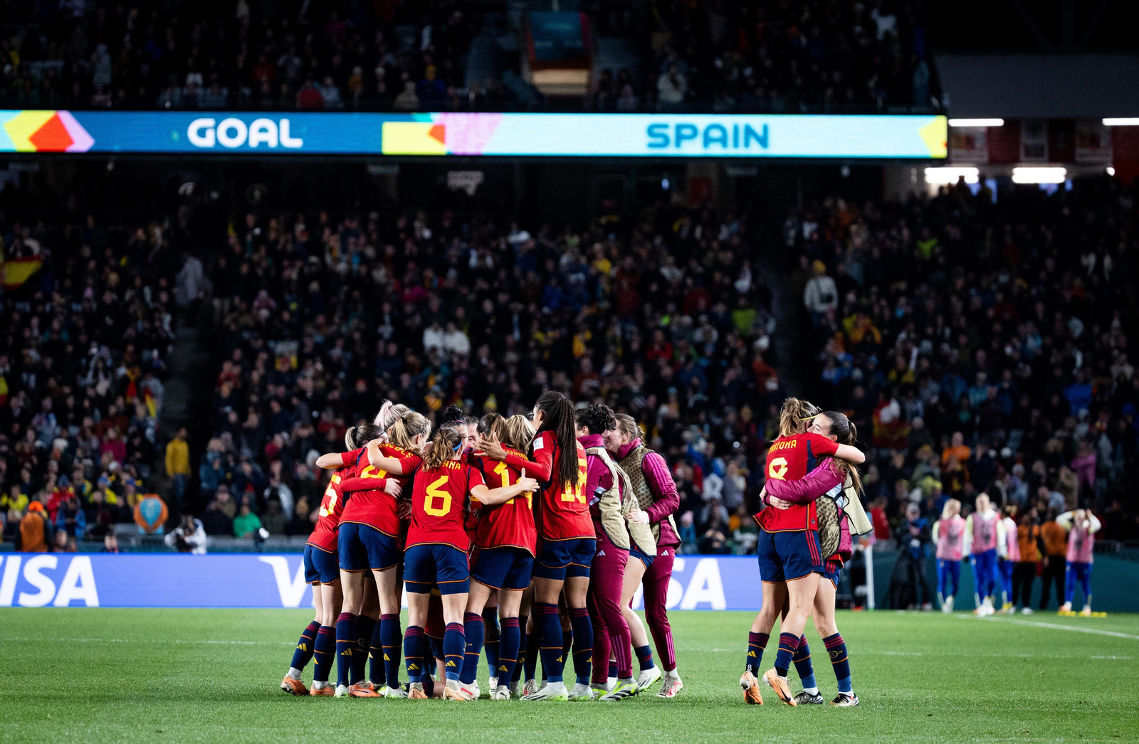 Las fotos de la clasificación para la final femenina de España