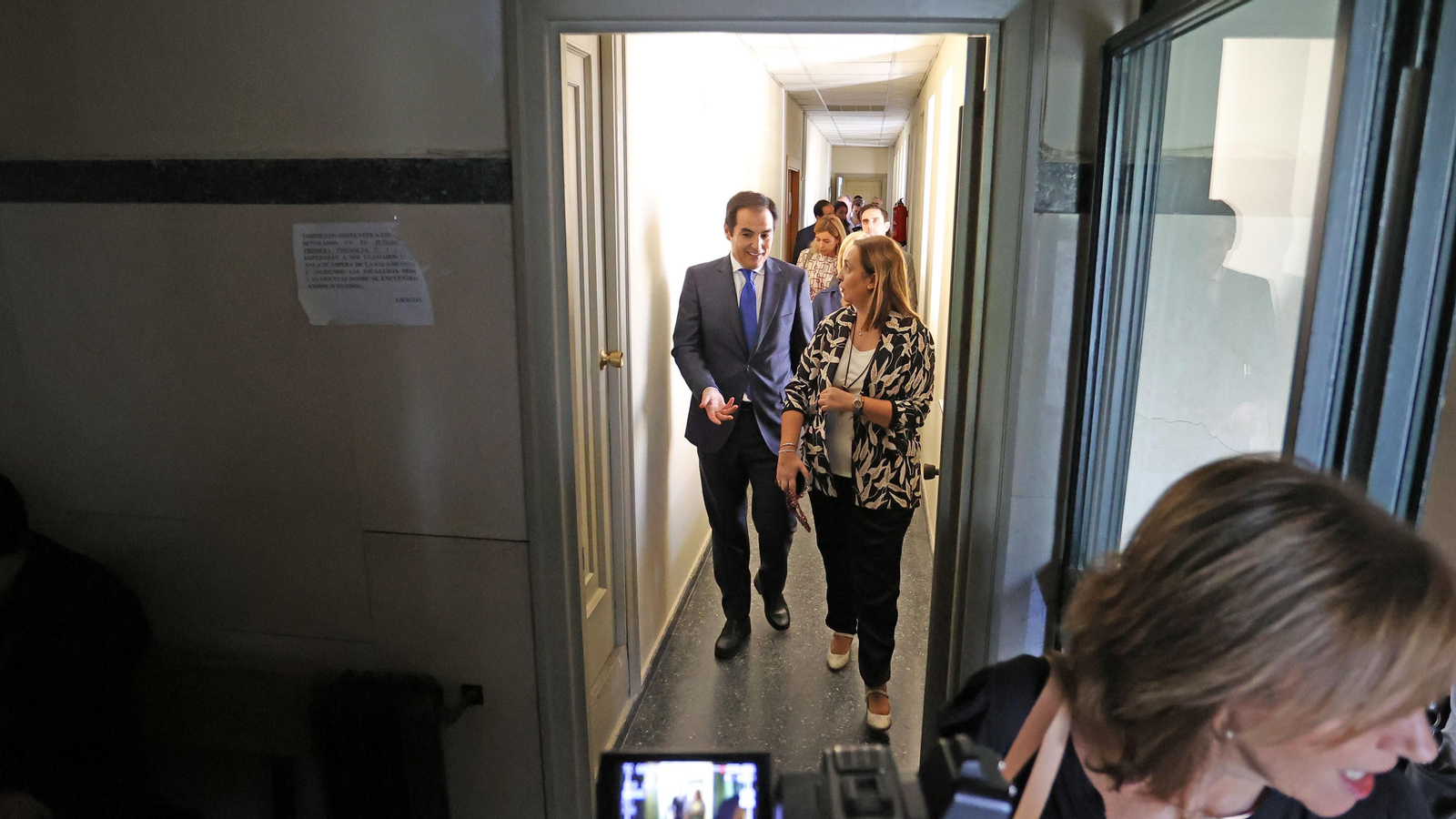 Visita del Consejero de Justicia a los Juzgados de Jerez