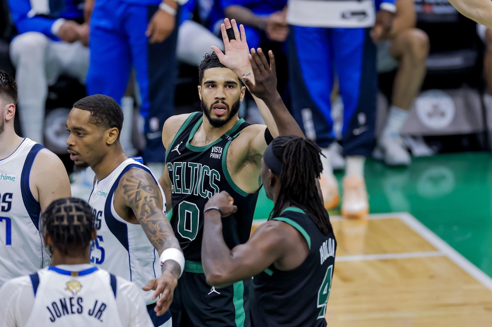 El segundo partido de la final de la NBA Celtics - Mavericks, en imágenes