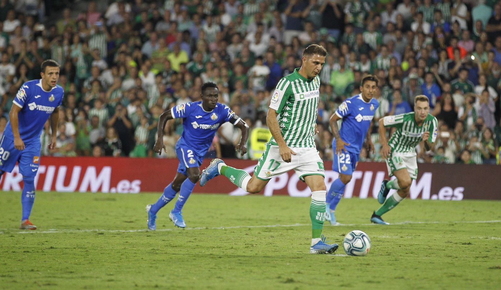 El Betis-Getafe, en imágenes