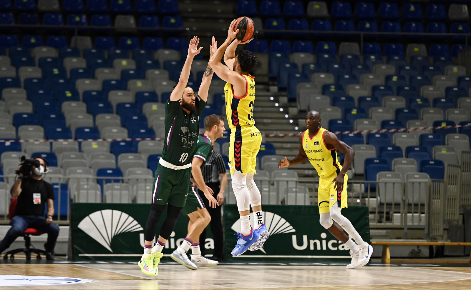 El Unicaja-Morabanc Andorra, en fotos