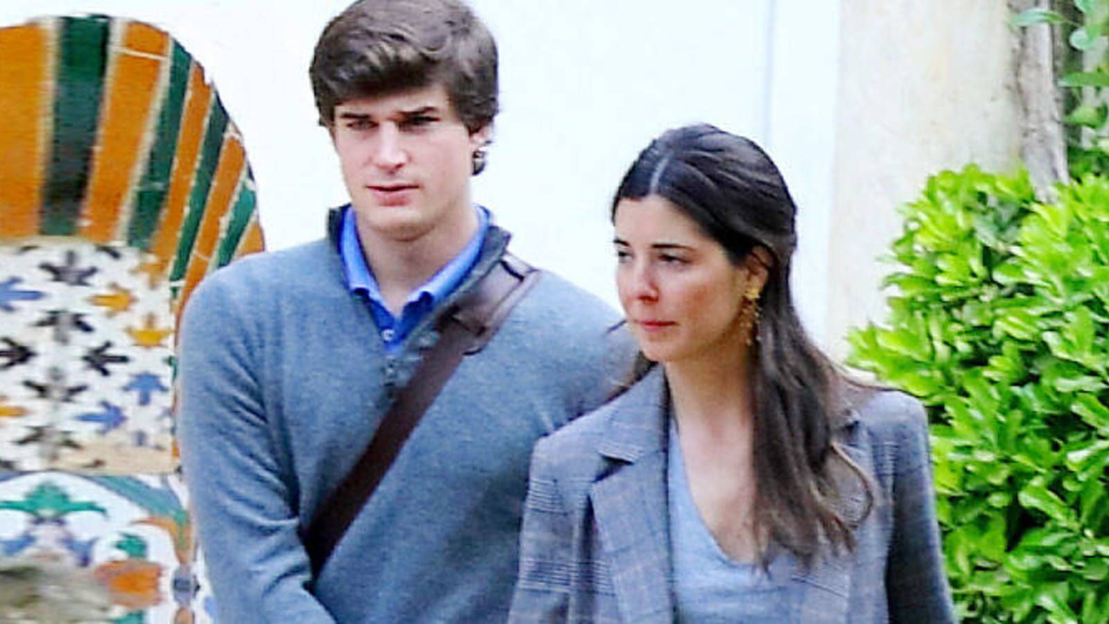 Belén con su prometido, Carlos Fitz-James.