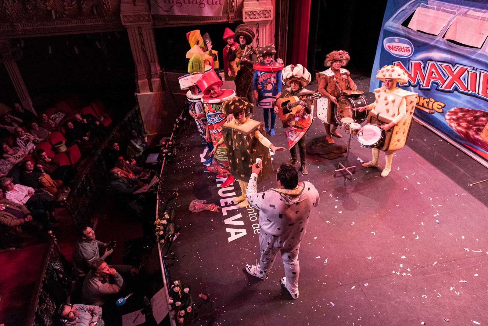 Imágenes de la murga Una chirigota muy fresquita