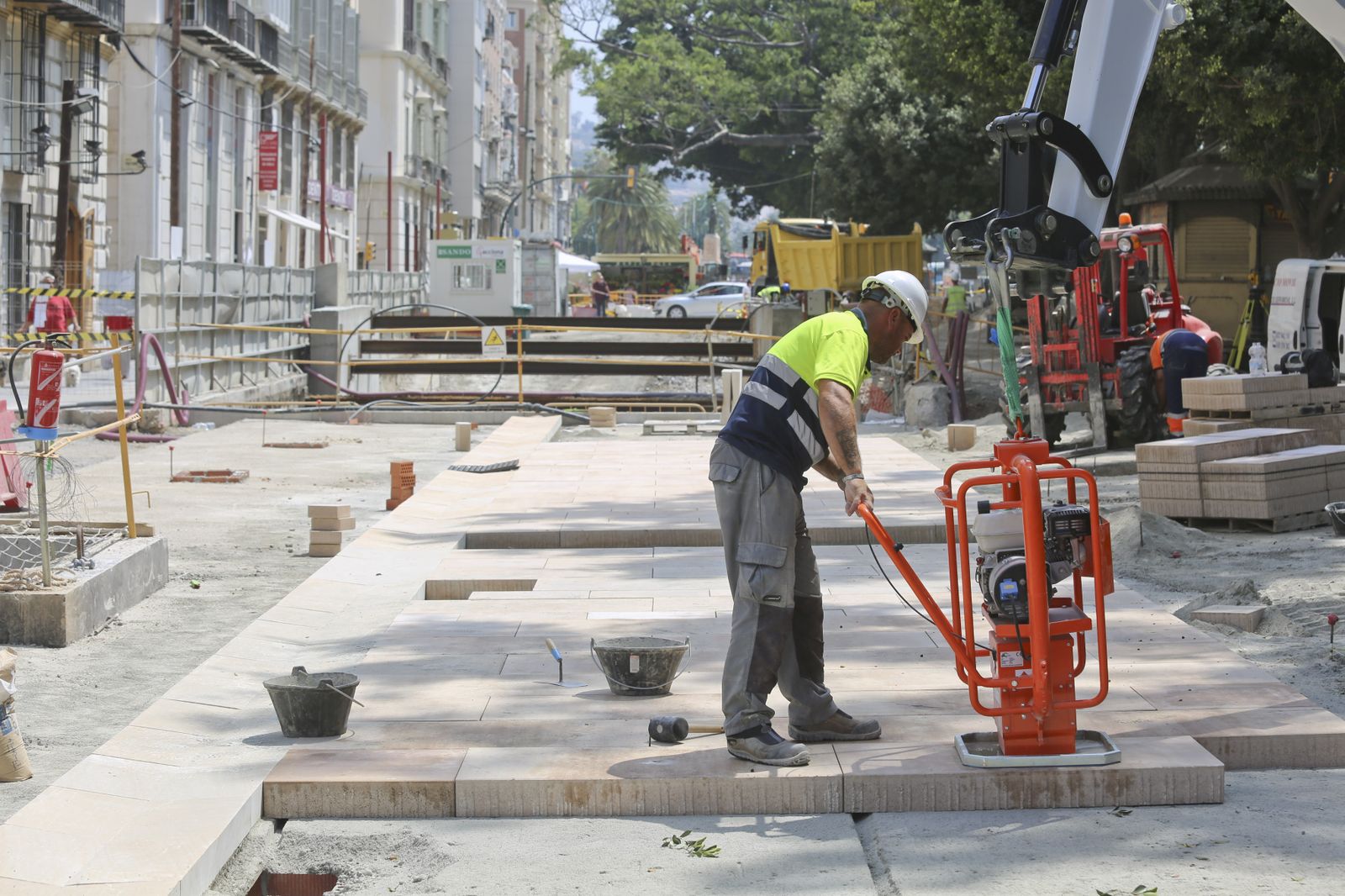 Las fotos de la reurbanización de la Alameda de Málaga