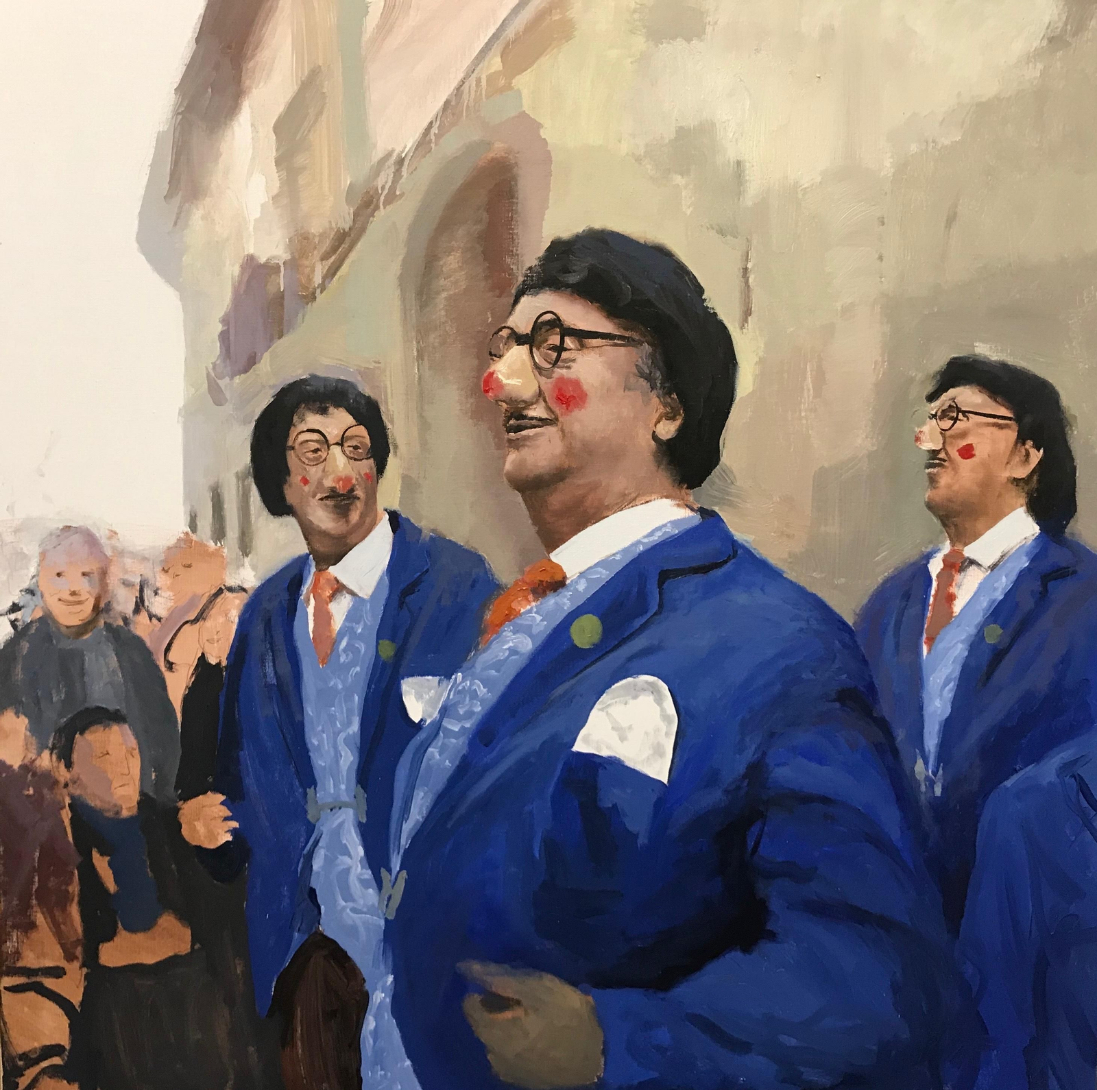 'Los Guatifó' vistos por el artista Pepe Baena.