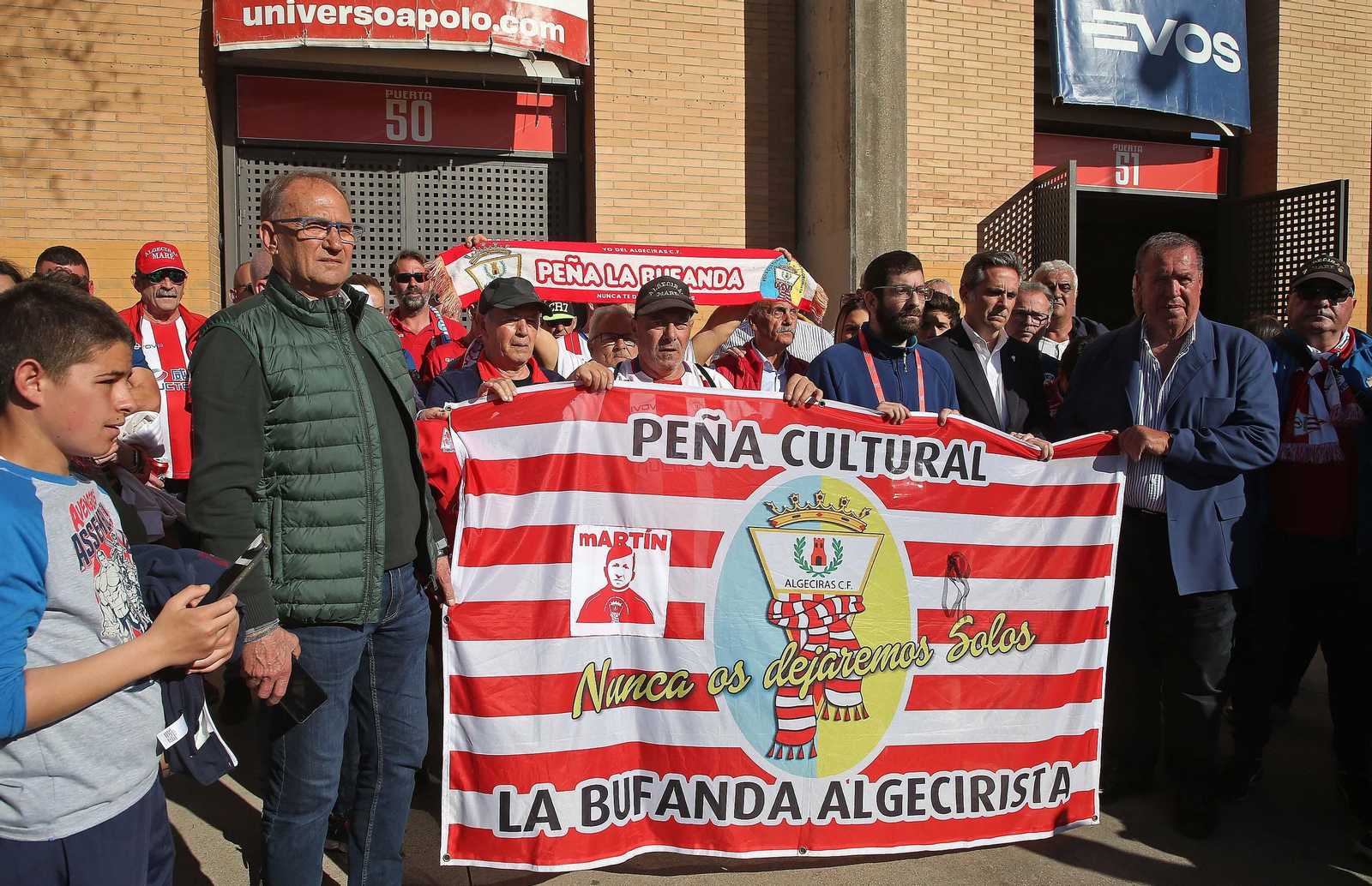 La Bufanda, en un homenaje a Martín Gil.
