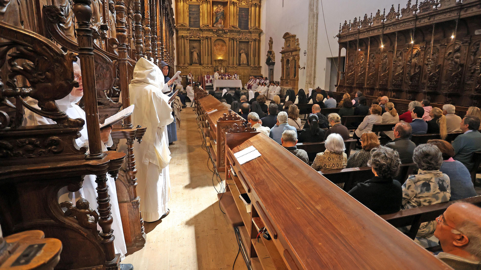 Misa de despedida en la Cartuja de Jerez a las hermanas de Belén