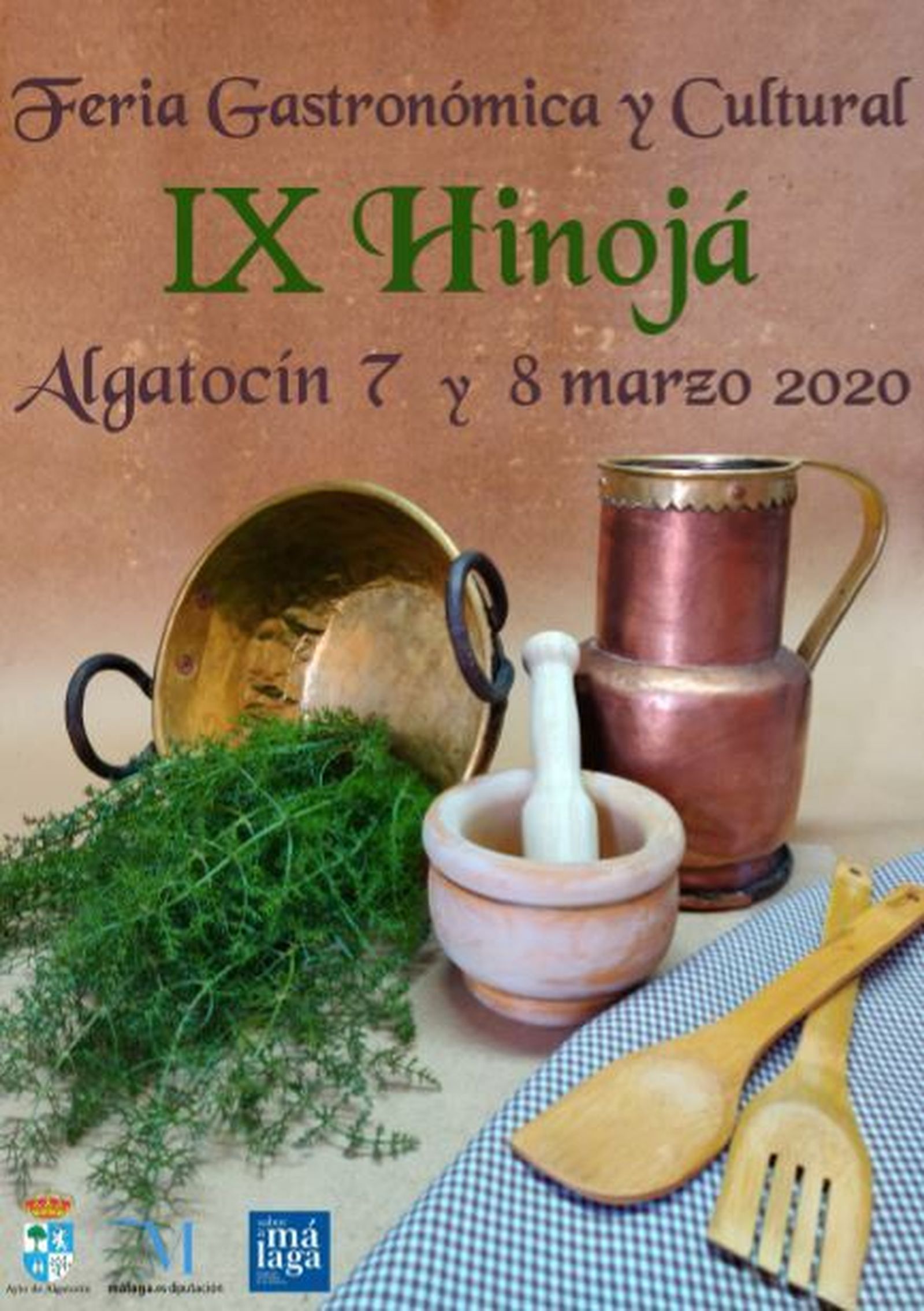 Cartel de la fiesta 'Hinojá'.