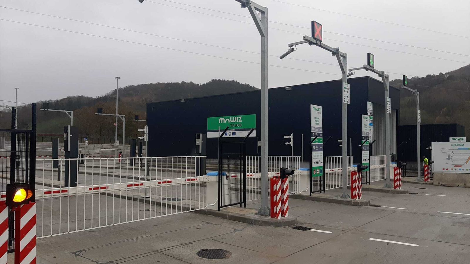 Vista parcial de una de las áreas profesionales de mowiz TRUCK en España.