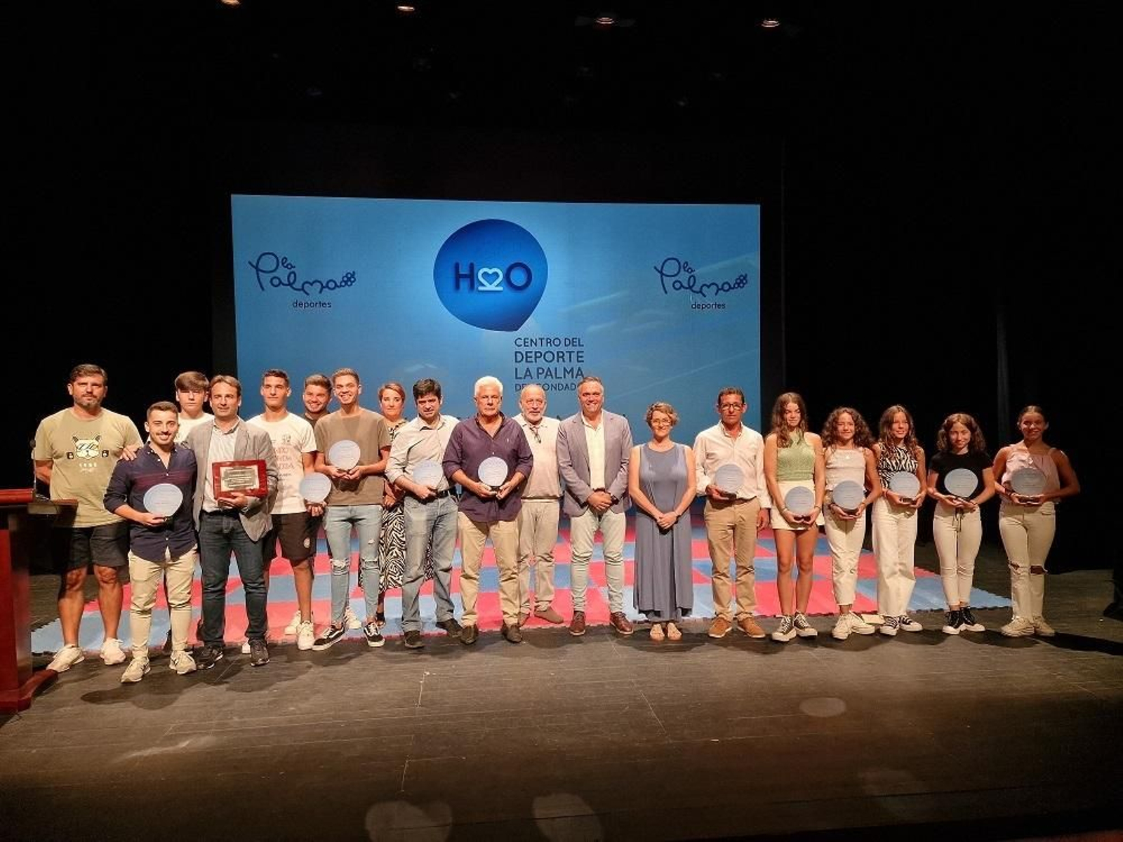 Todos los galardonados en la Gala del Deporte.