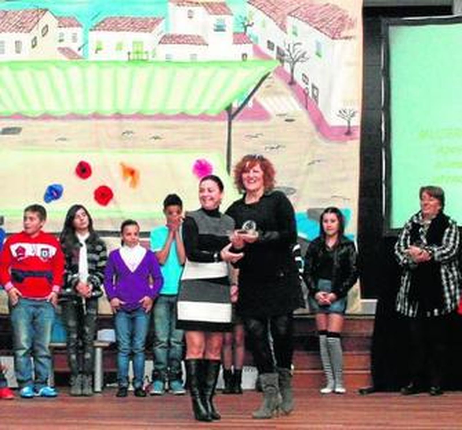 Entrega de premios celebrada ayer en Casares.
