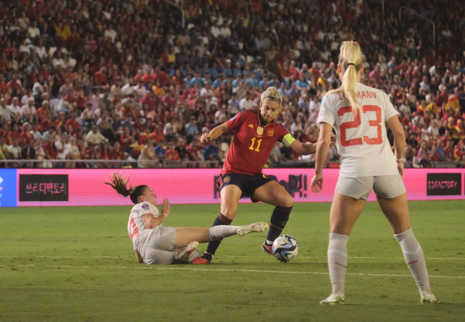 Las mejores fotos de la victoria de España ante Suiza en El Arcángel de Córdoba