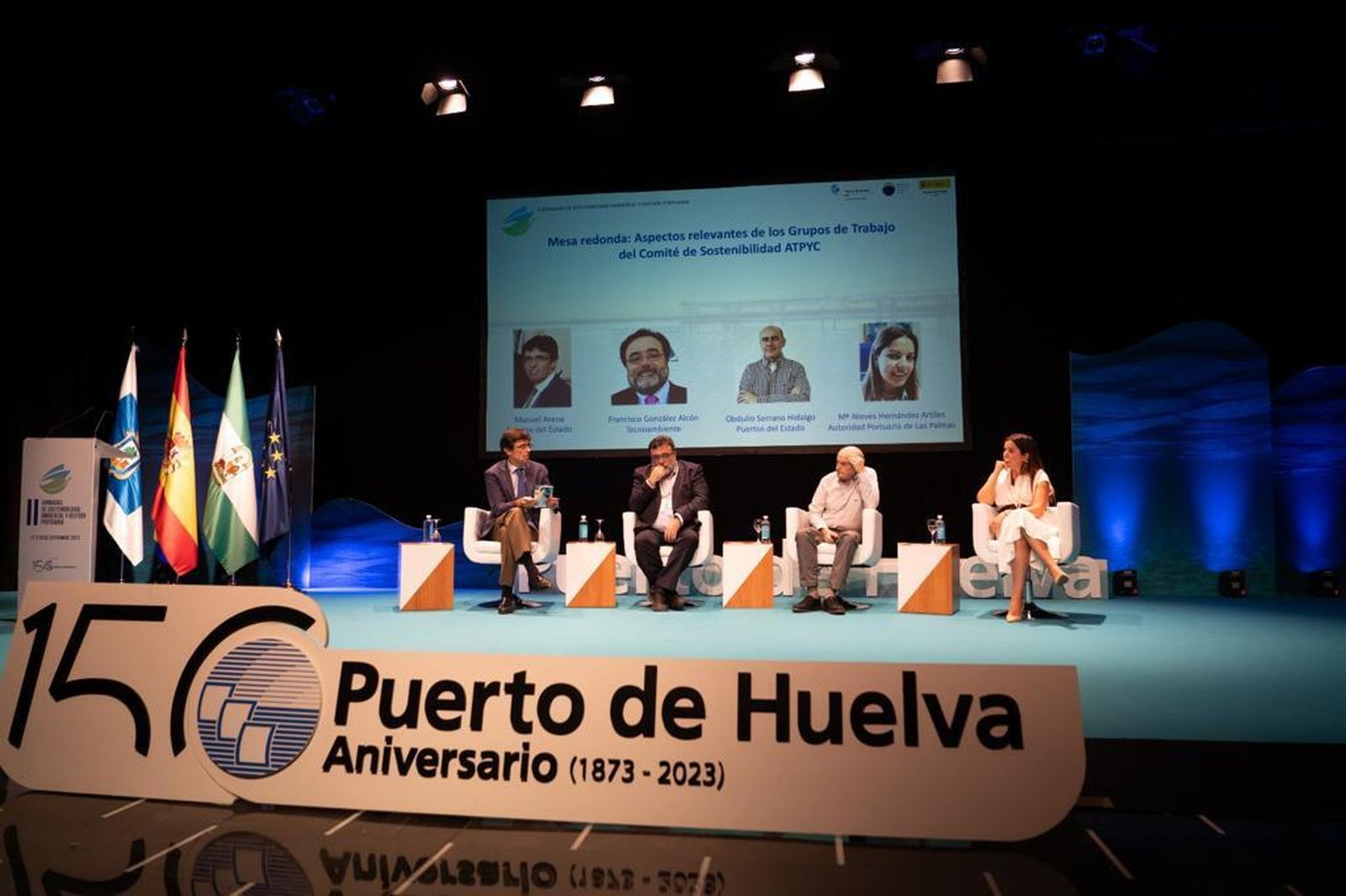 Las II Jornadas de sostenibilidad ambiental y gestión portuaria del Puerto de Huelva.
