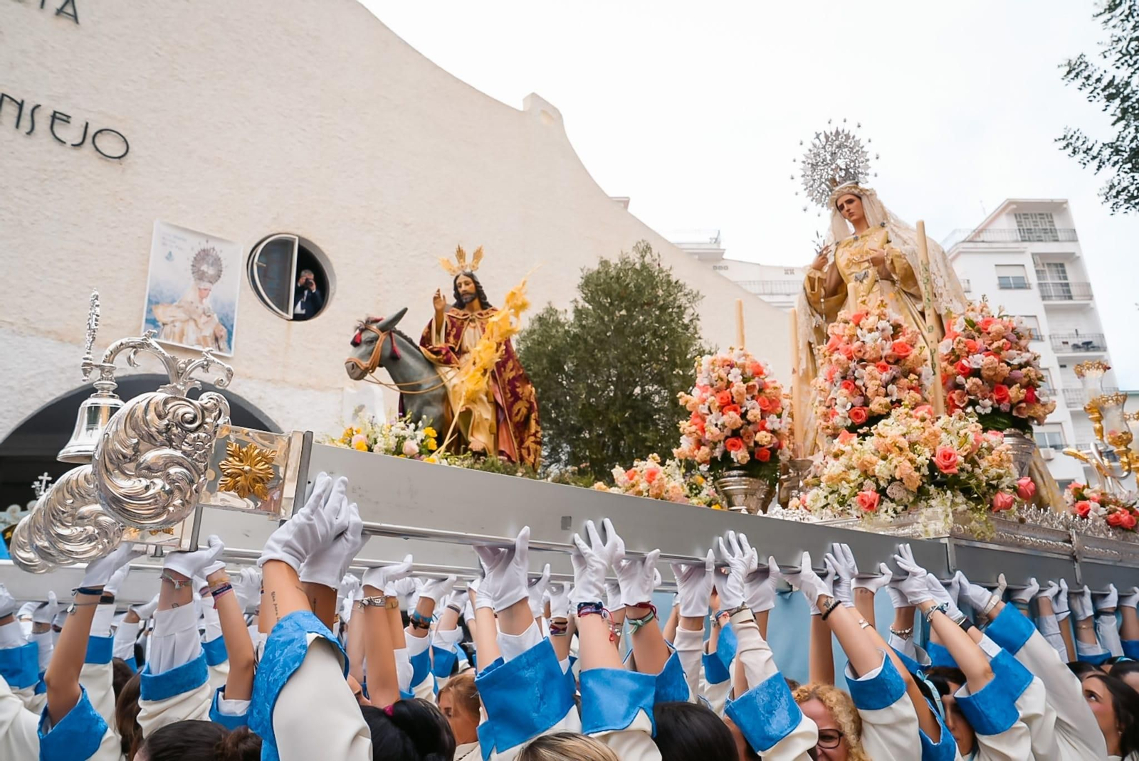 La Pollinica el Domingo de Ramos en Torremolinos, en imágenes