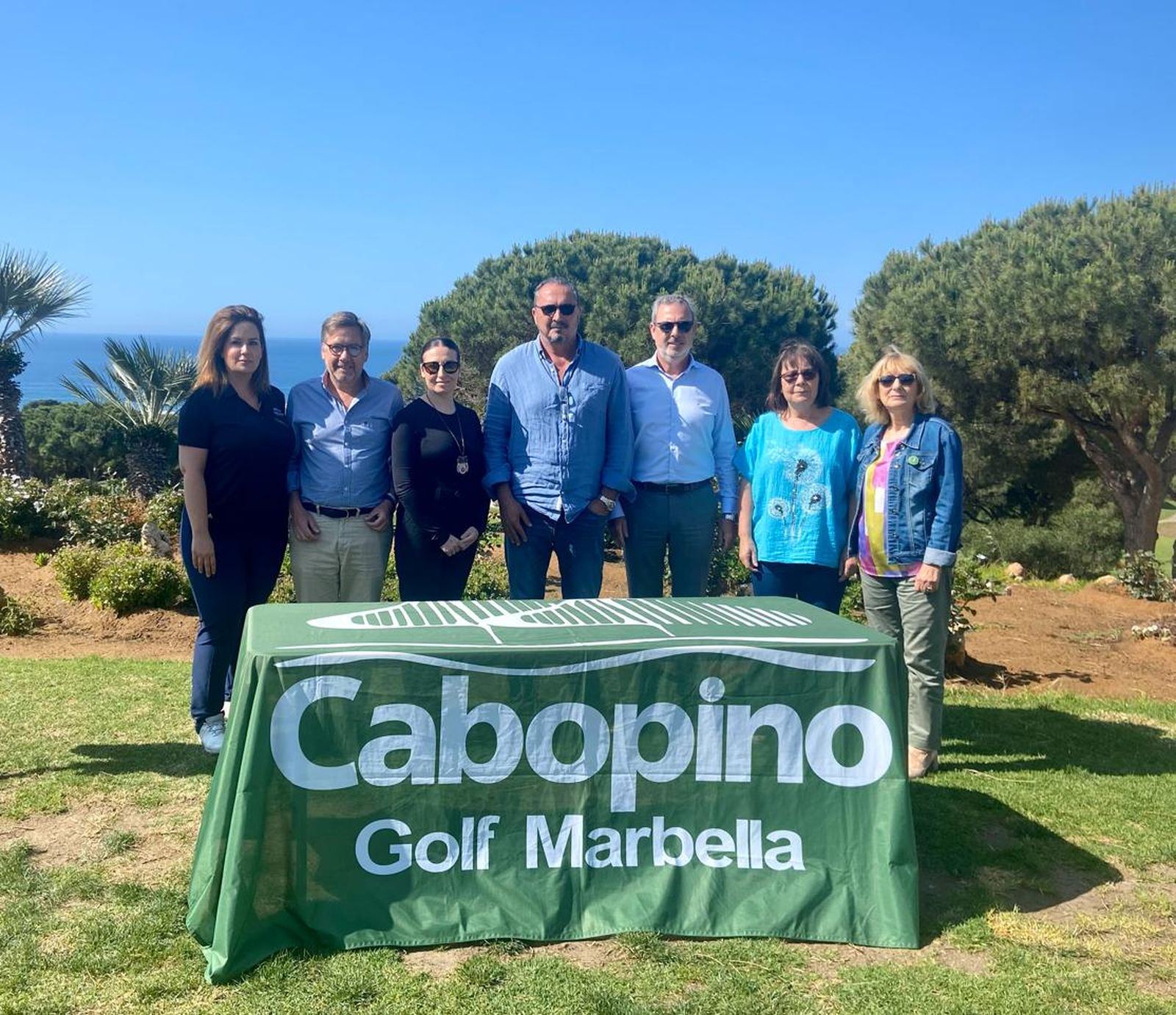 La presentación del torneo solidario.