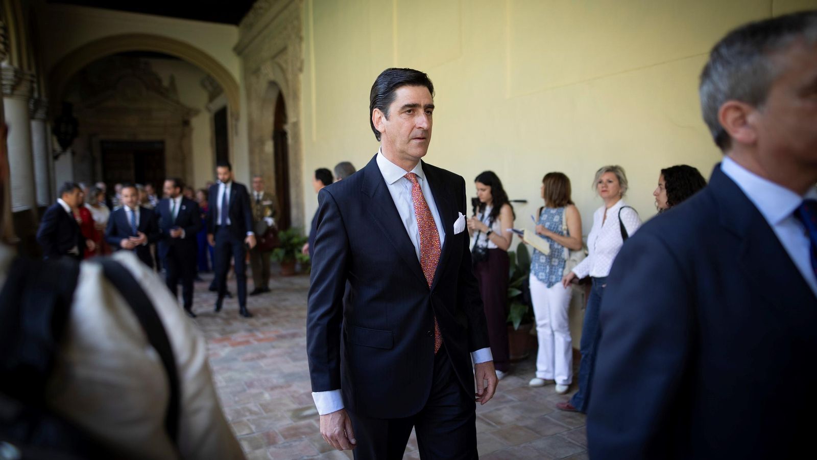 Las fotos de Felipe VI en el Real Monasterio de San Jerónimo de Granada en la reunión de las Reales Maestranzas de España