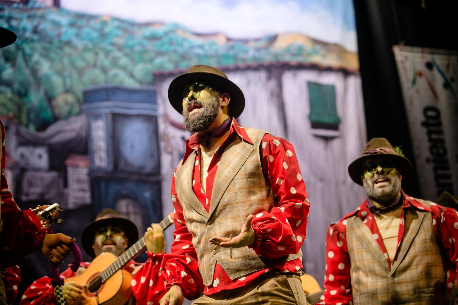 La comparsa "El viejo verde"