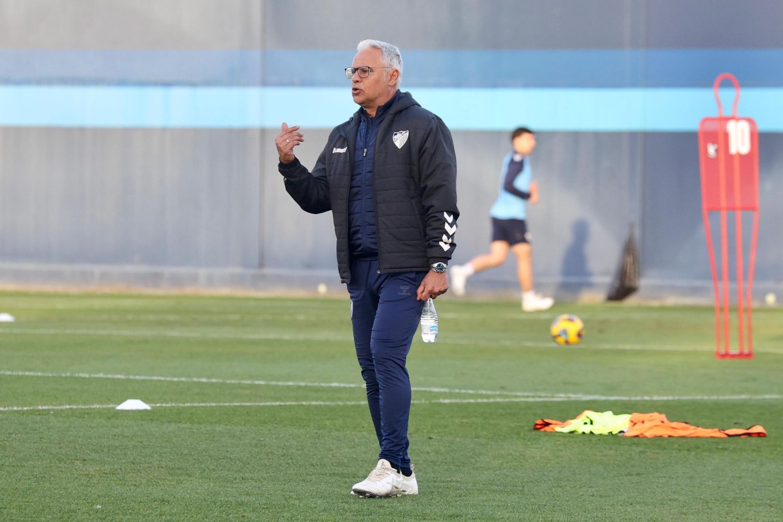 Kevin, novedad en el trabajo del Málaga CF