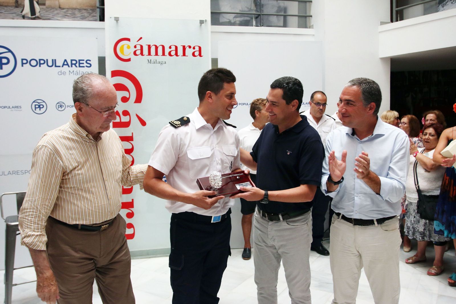 El PP distingue la labor de Salvamento Marítimo en la crisis migratoria.