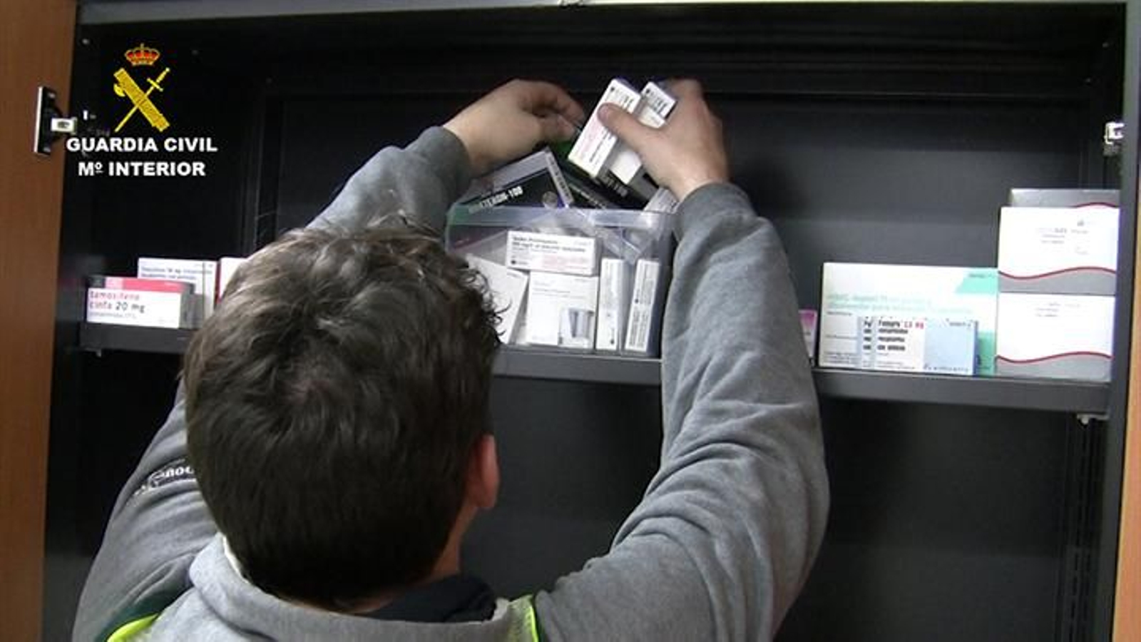 Se han intervenido 1.336 dosis de diferentes medicamentos.