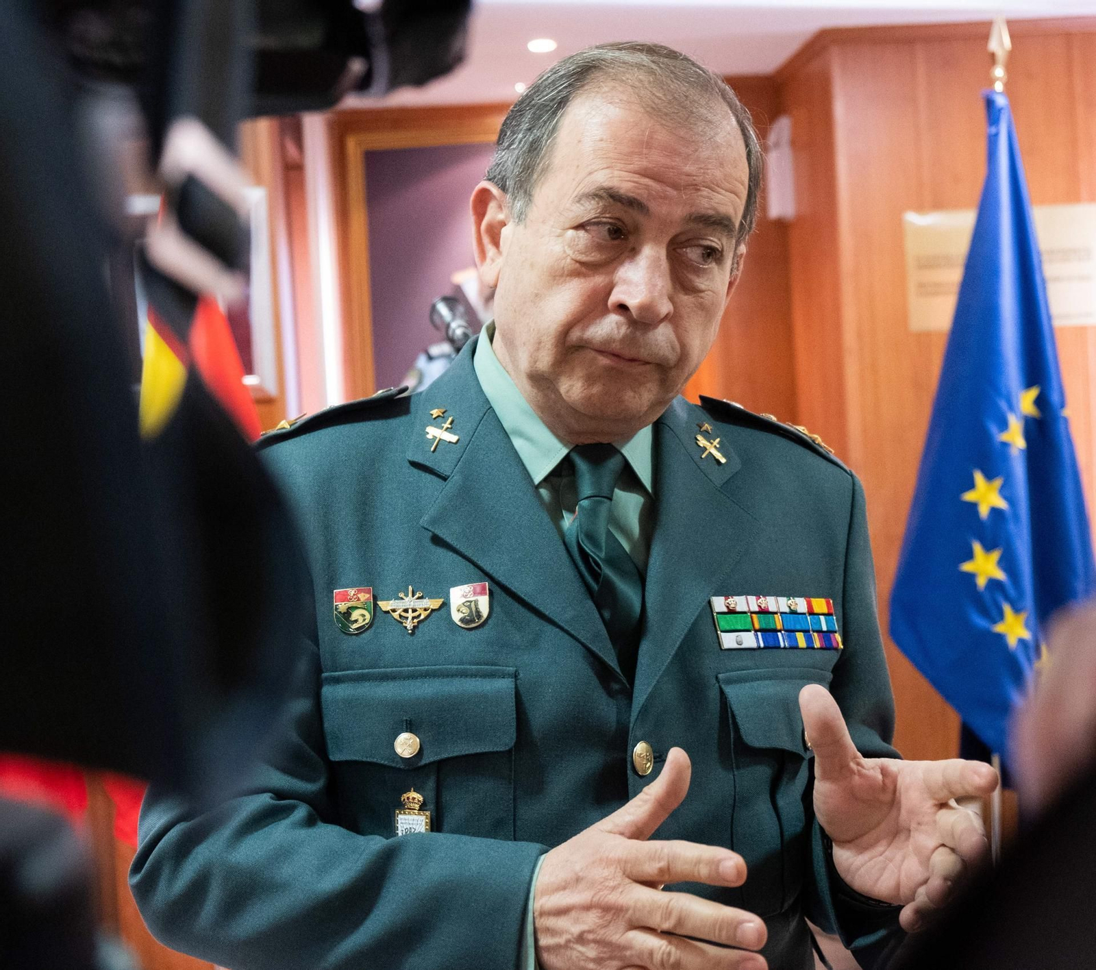 Imagen de archivo del general de la Guardia Civil, Francisco Espinosa Navas.