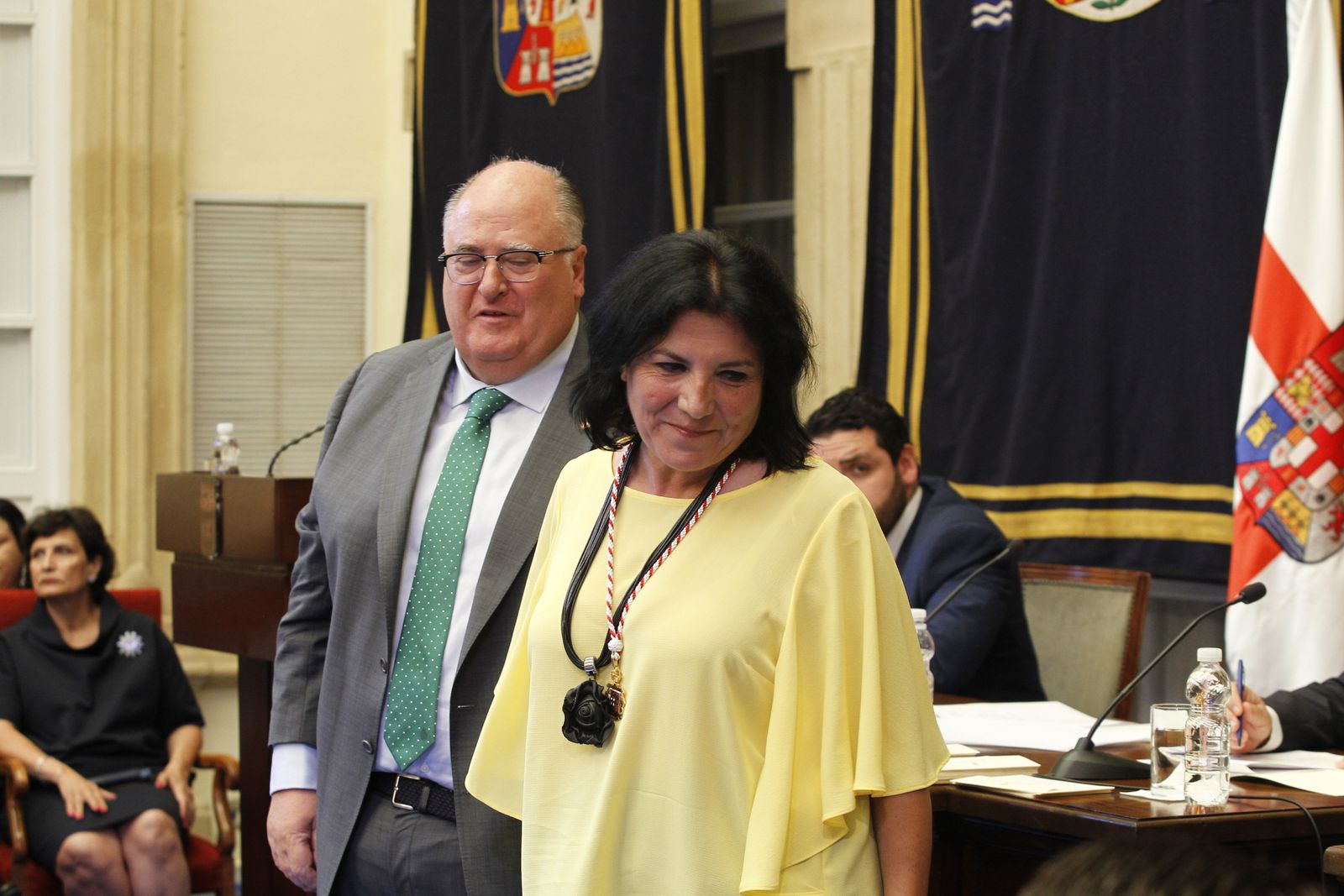 Pleno investidura Presidente Diputación de Almería. Javier Aureliano García