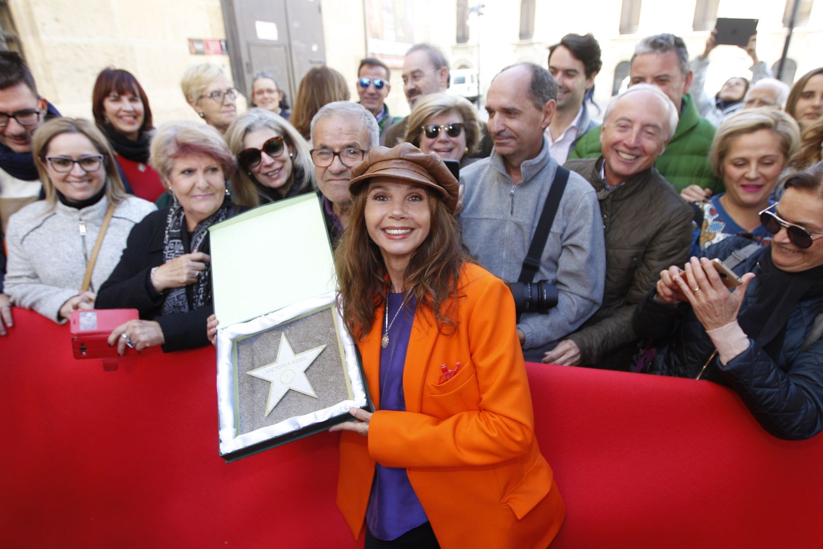 Fotogalería Estrella Paseo de la Fama. Victoria Abril