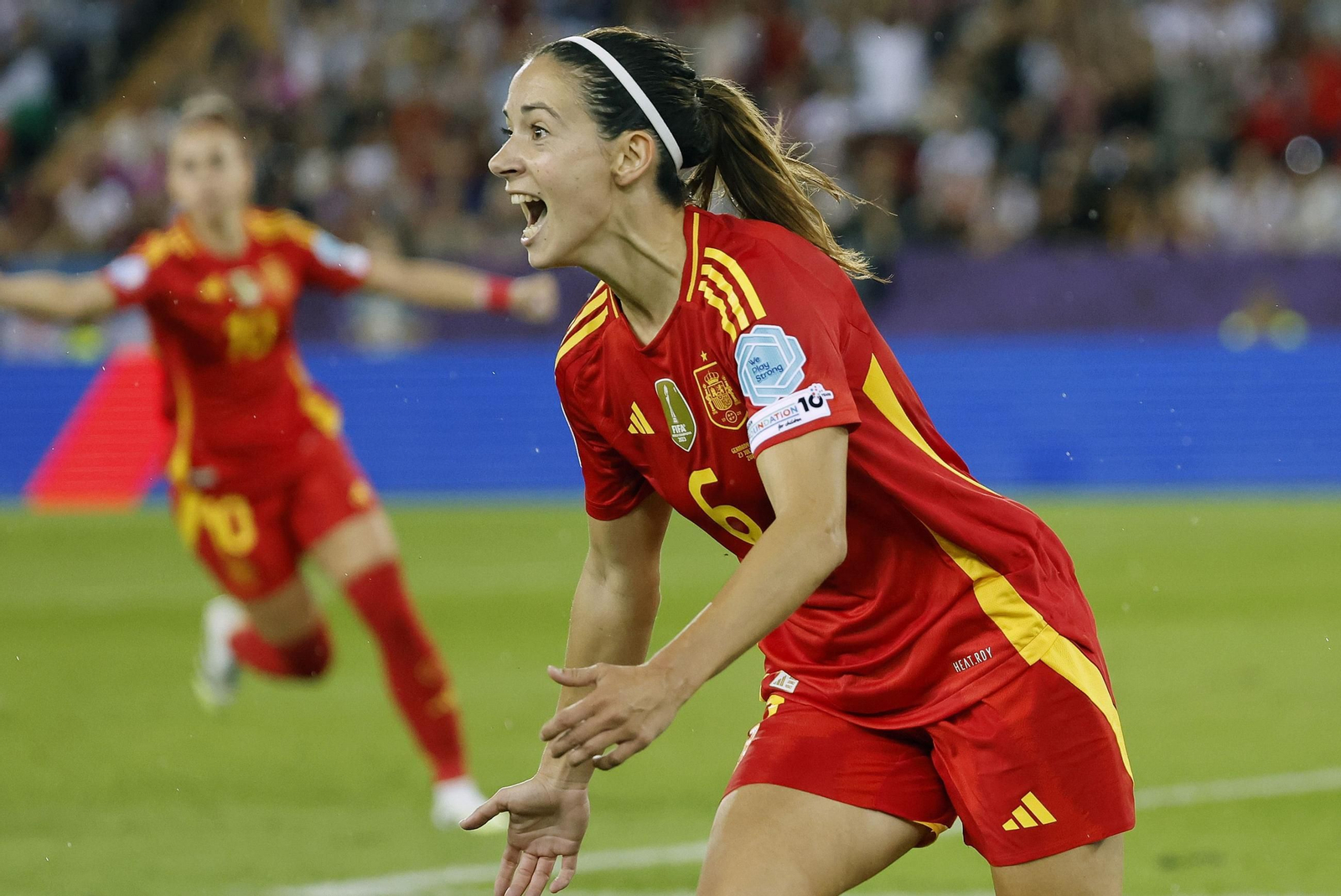 Las mejores imágenes del pase a la final de España ante Alemania en la Eurocopa femenina