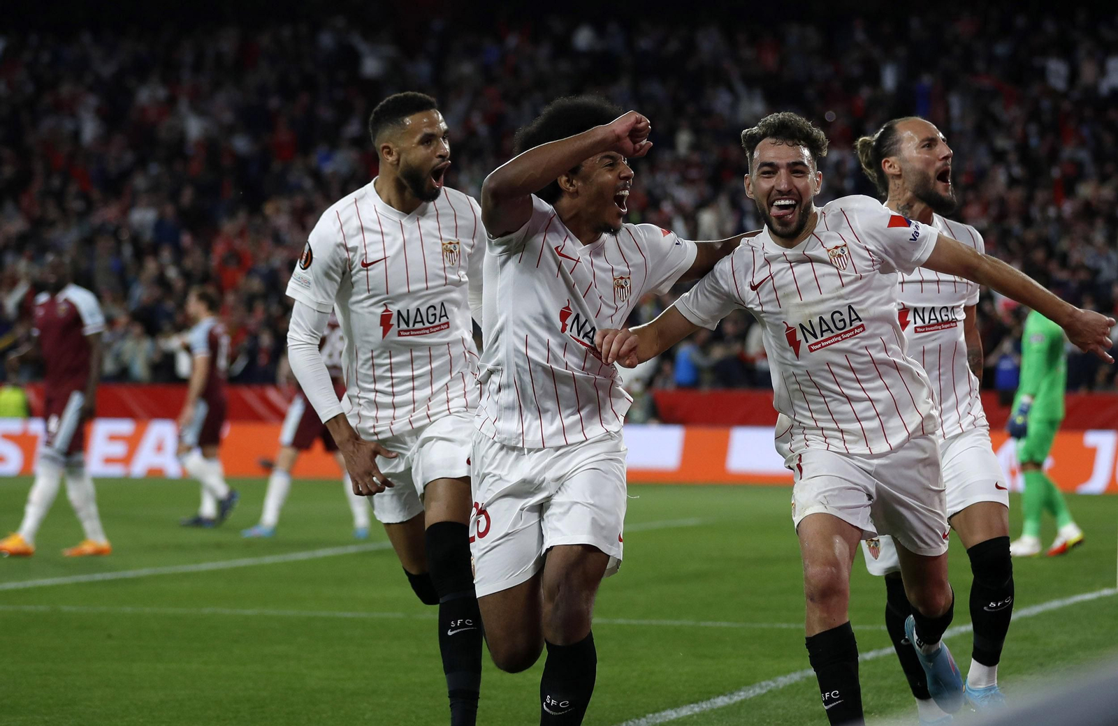 Las imágenes del Sevilla-West Ham