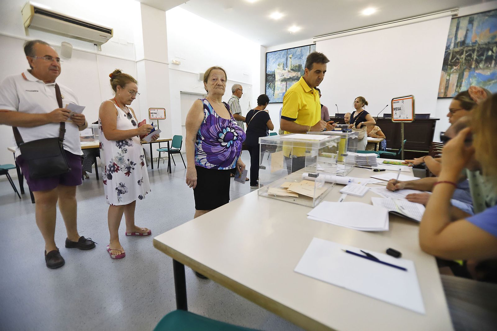 Las fotos de la jornada de Elecciones Generales del 23-J en Huelva