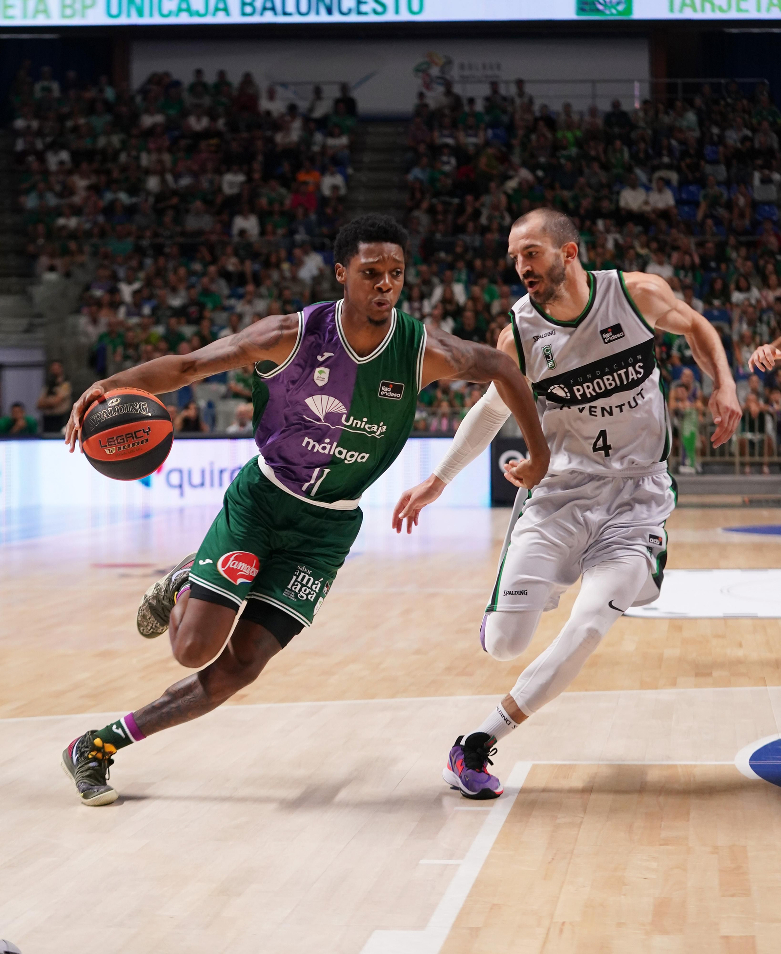El Unicaja-Joventut, en fotos