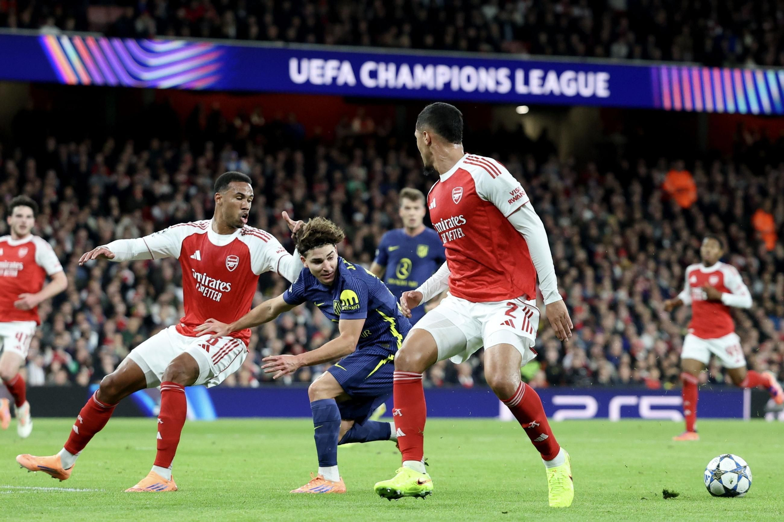 Las fotos del Arsenal-Atlético de Madrid