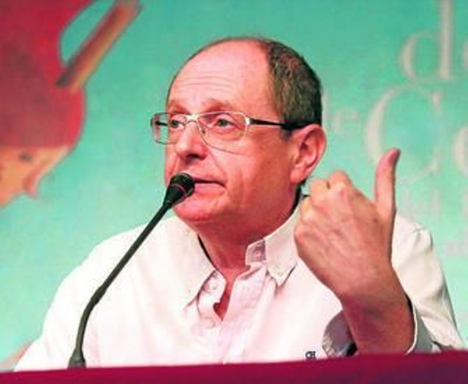 Fernando Marías, en la presentación de 'La isla del padre'. Fernando Marías, en la presentación de 'La isla del padre'.