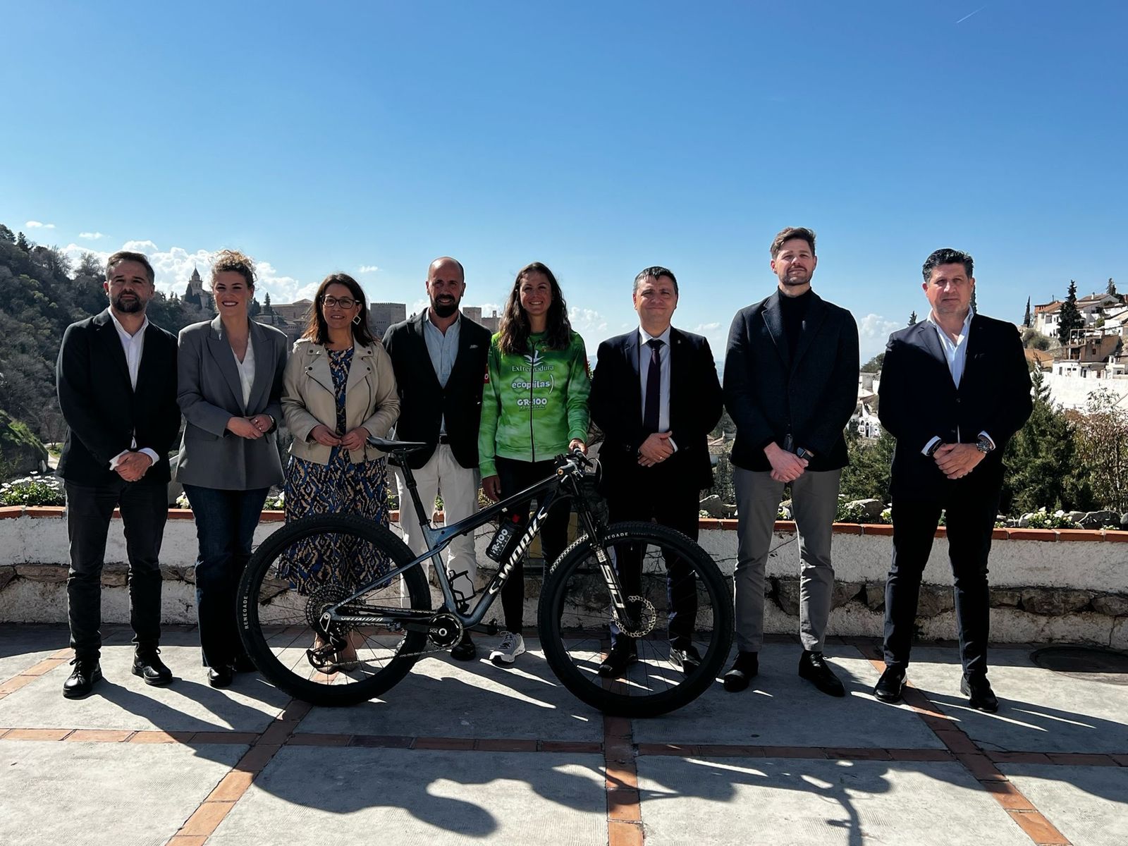 Un momento de la presentación de la prueba