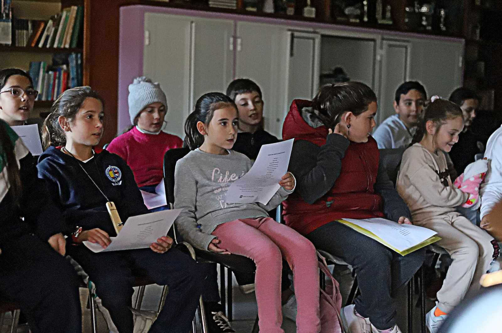 Imágenes del aula de Carnaval del Colegio de la Hispanidad