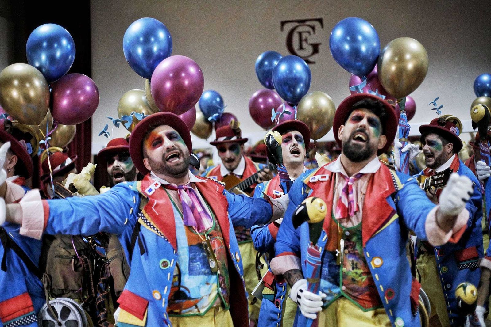 Comparsa  'Los peliculeros'